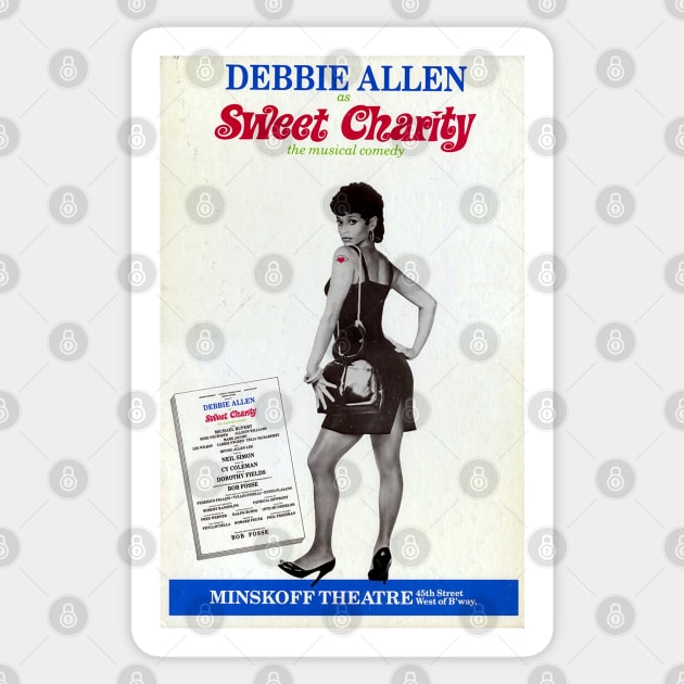 Debbie Allen SWEET CHARITY 1986 Musical Comedy Sticker by warbotspecial